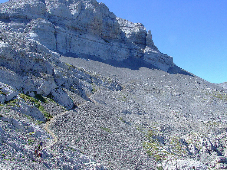 La montée au pic