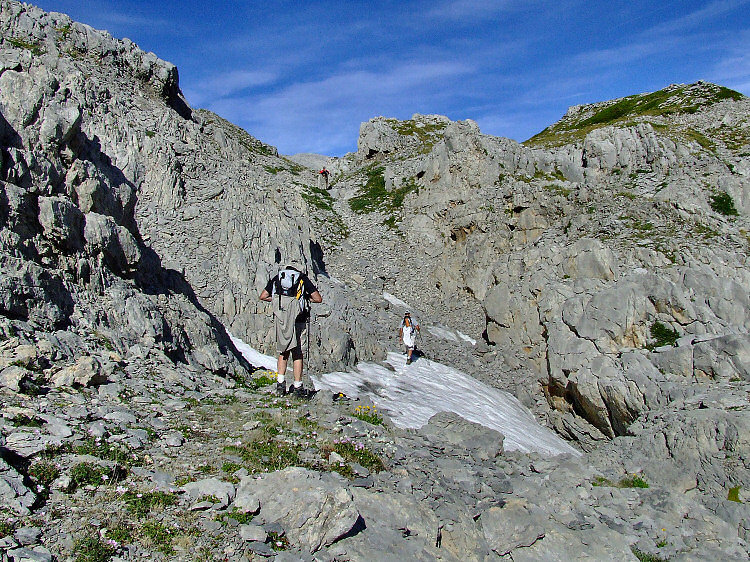 La montée au pic