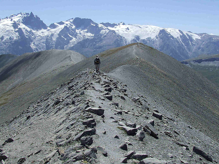 Sur les crêtes