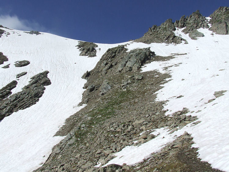  l'Autre versant du col.