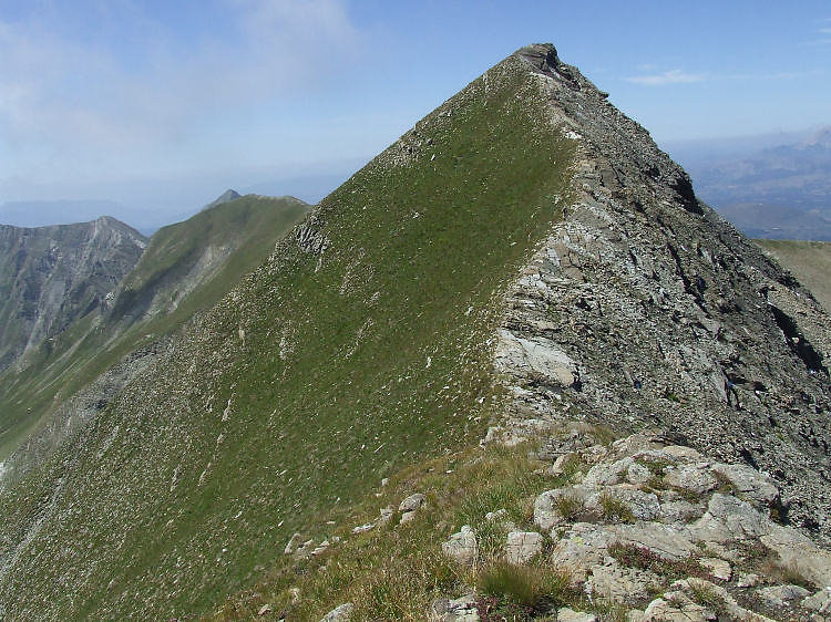 Sur les crêtes