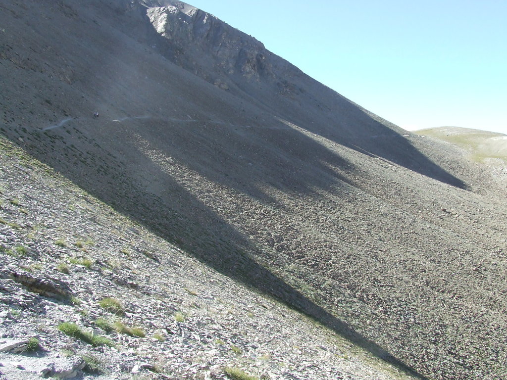 Montée au pas du Lausson