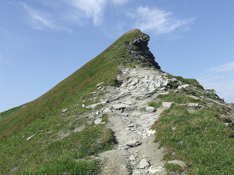 Vue sur l’Aiguille croche.