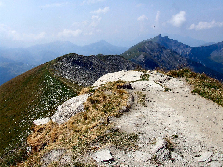 Arrivée sur le Mont Joly.