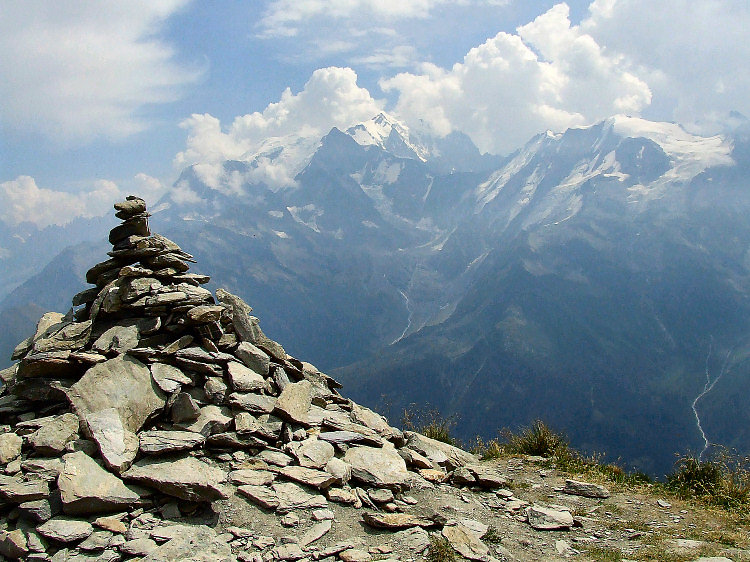 Sur le mont Joly.