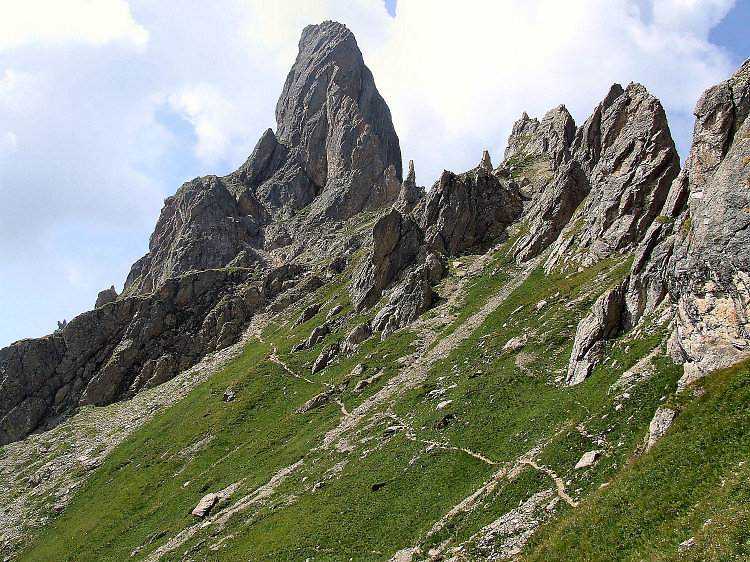 Vue sur la Pierre Menta