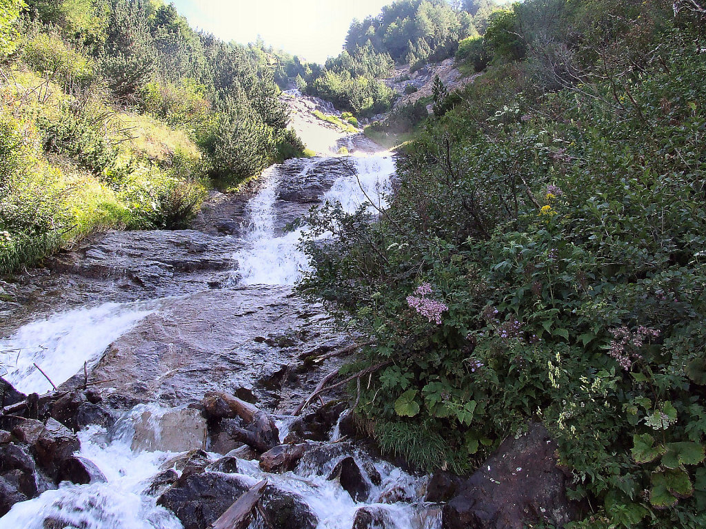 Un peu avant la cabane de la Selleers la cabanne de la Selle